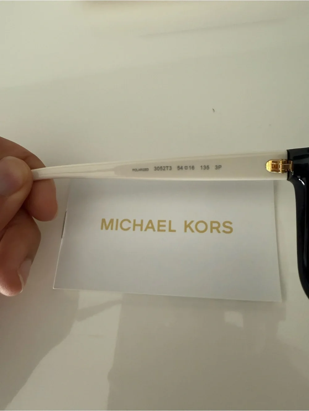 Michael Kors Black and White sunglasses